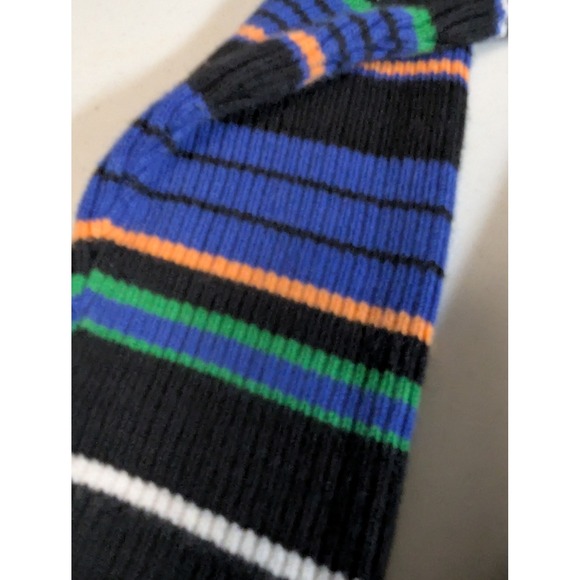 Talbots Petites Striped Turtleneck Blue Black Green‎ Orange White Cotton P - Picture 10 of 10